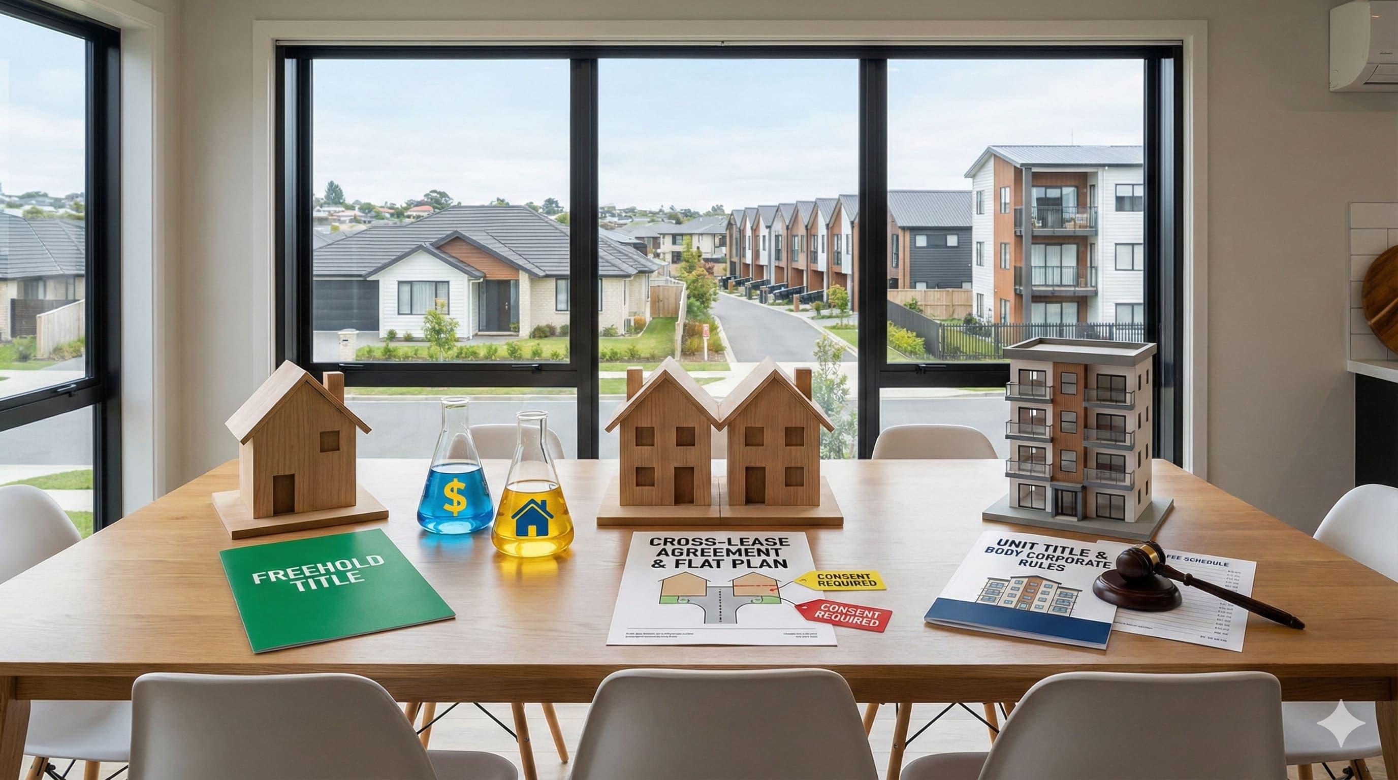 Cross-Lease vs Freehold vs Unit Title: What Property Investors Need to Know