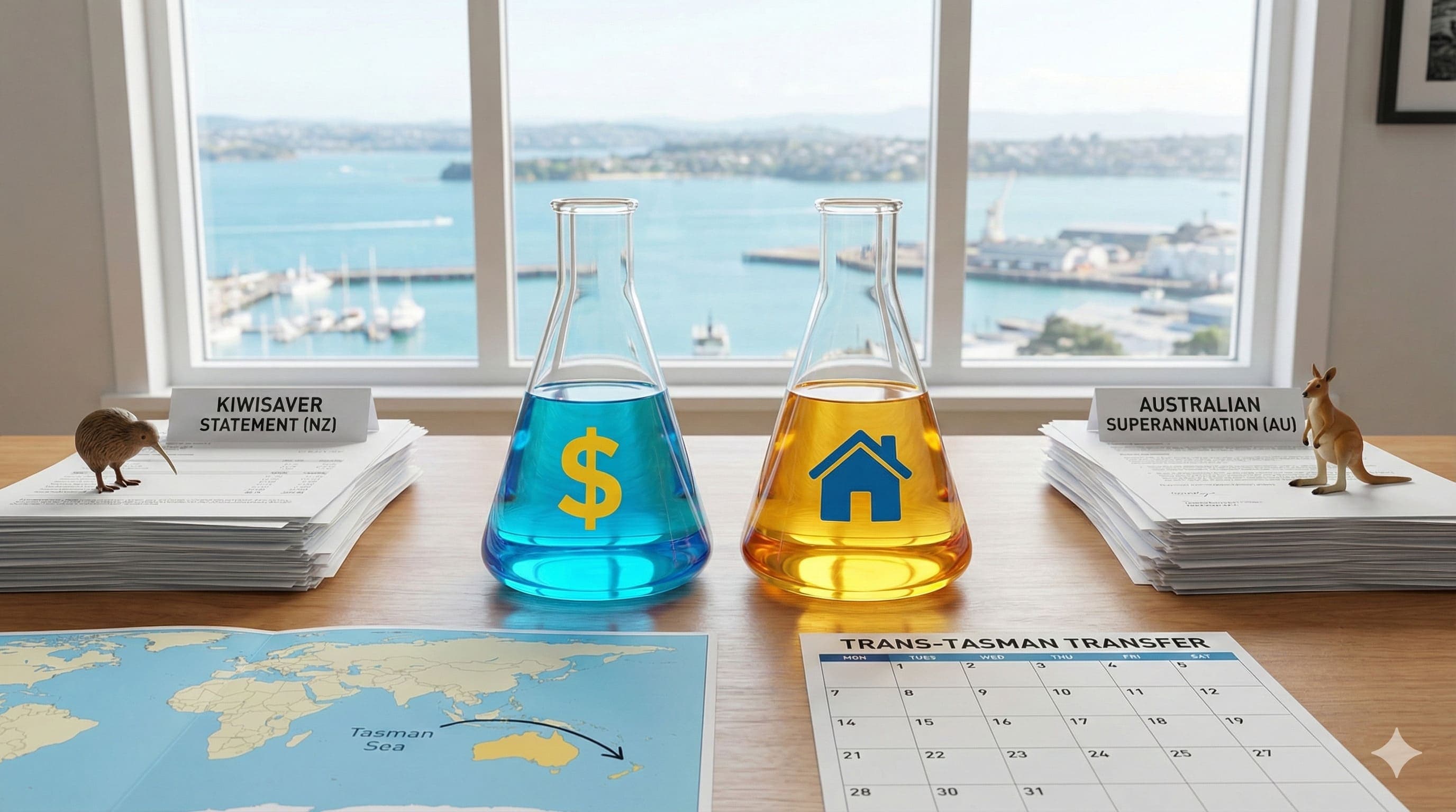 KiwiSaver and Australian Super Transfers