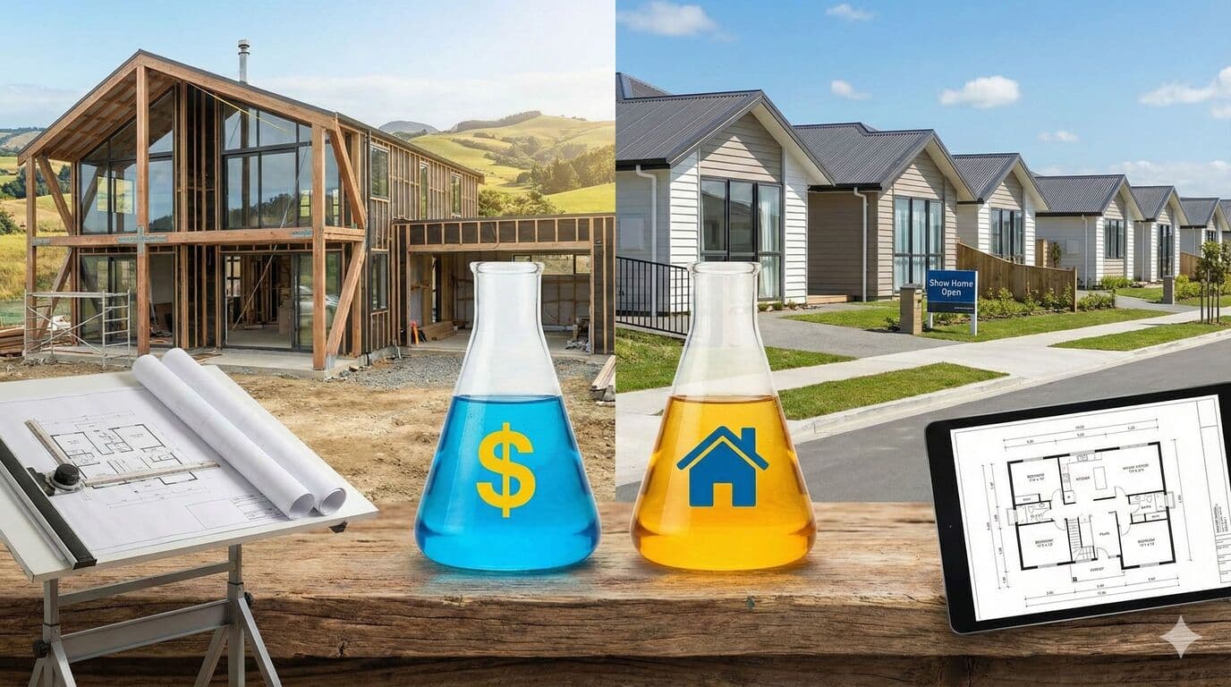 Bekerja dengan Arsitek vs Group Home Builder di NZ