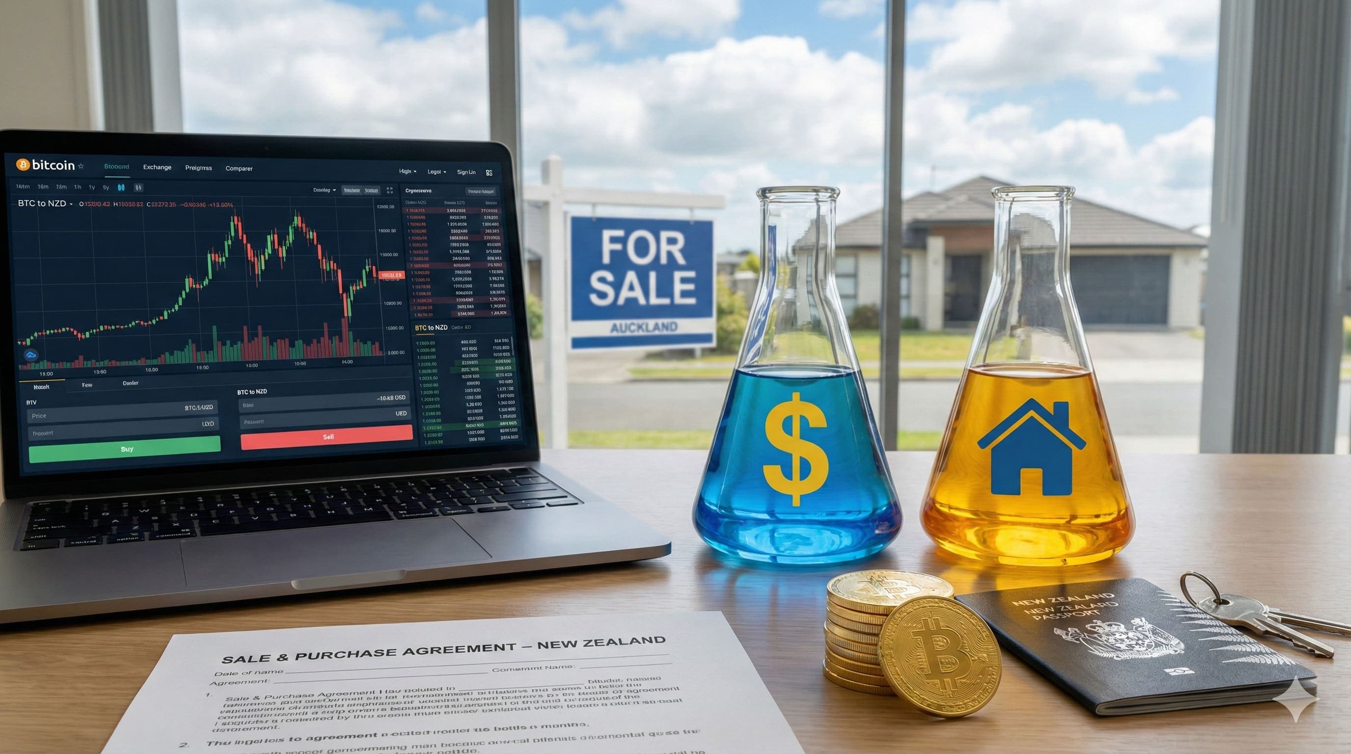 Buying a House with Bitcoin – Can It Be Done in NZ?
