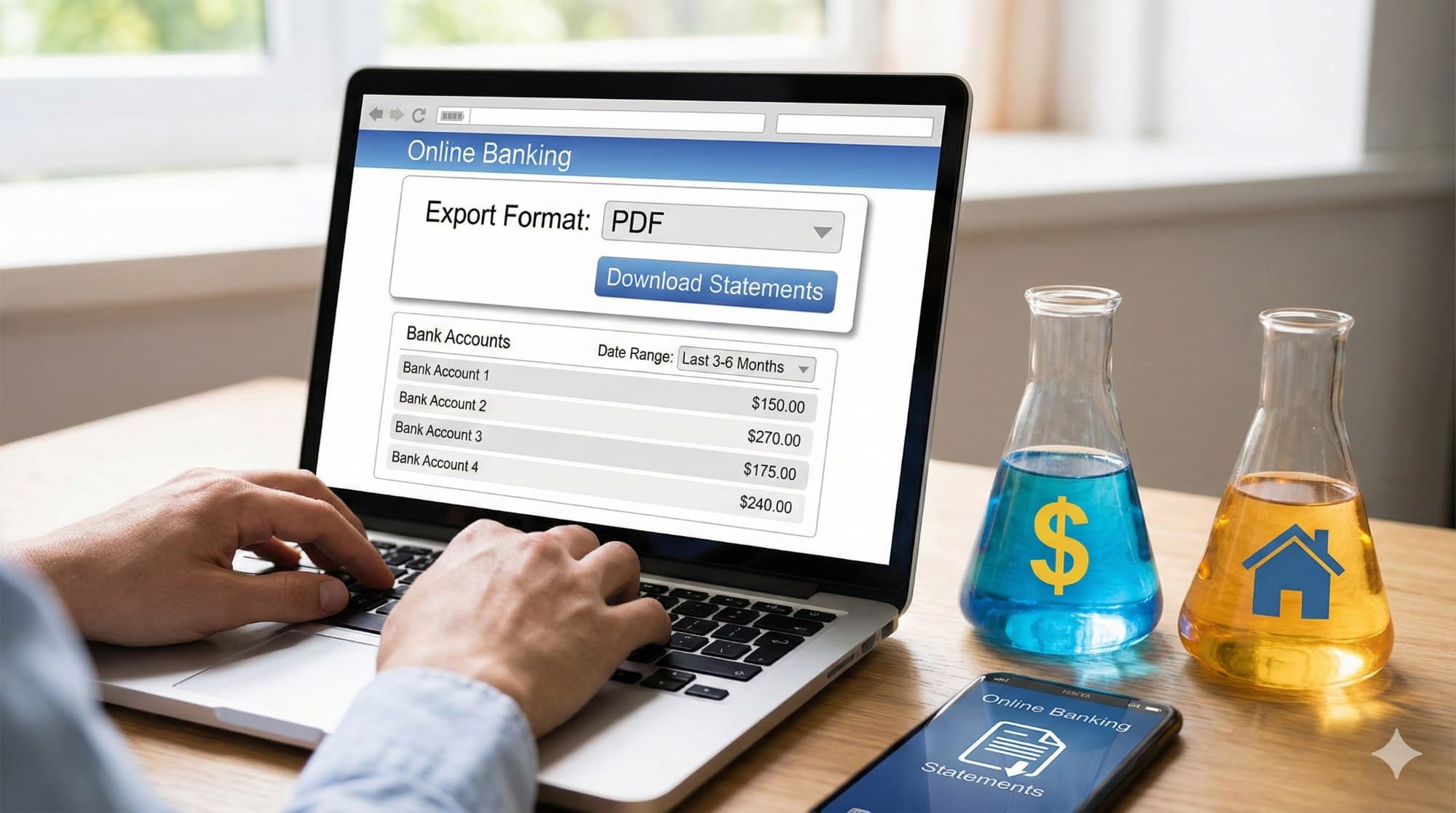 How to Correctly Export Your Bank Statements