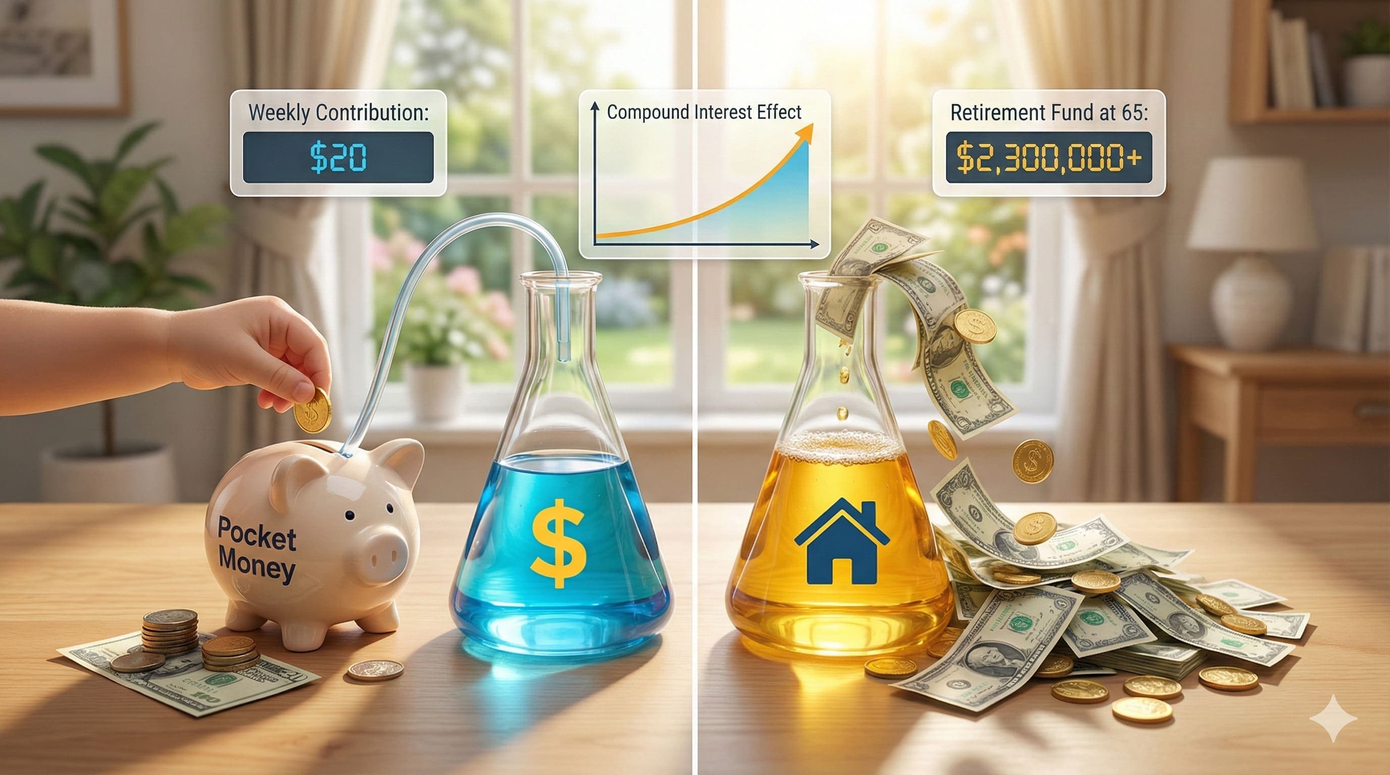 Pocket Money into KiwiSaver – How to Maximise Compound Interest