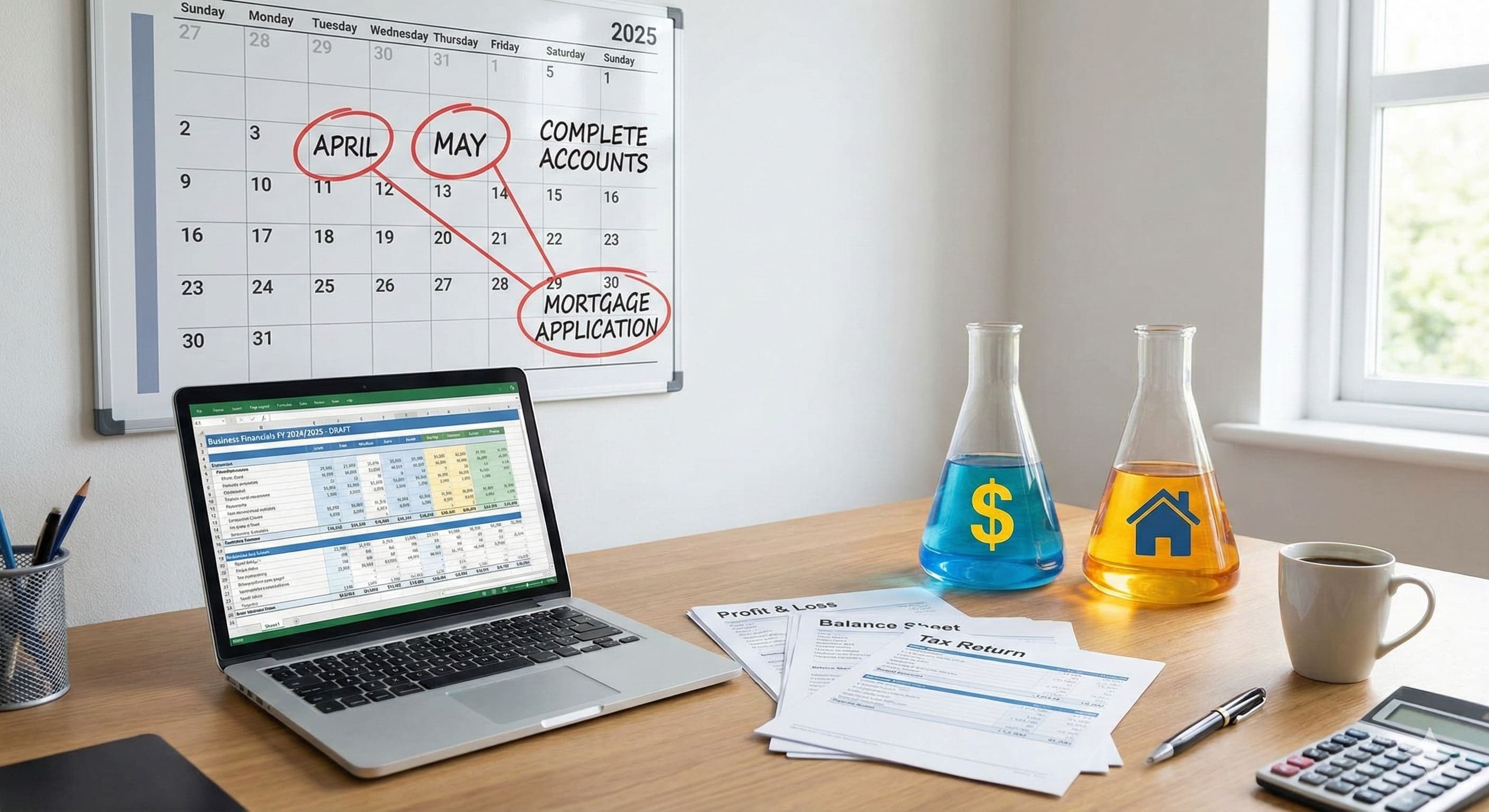 When Should You Get Your Business Accounts Done for a Mortgage Application?